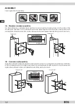 Предварительный просмотр 12 страницы ECG LD 1327 F Instruction Manual