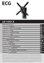 Preview for 1 page of ECG LD 1332 K Instruction Manual