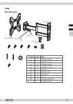 Предварительный просмотр 37 страницы ECG LD 174201 Instruction Manual