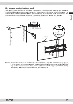 Предварительный просмотр 17 страницы ECG LD 326501 Instruction Manual