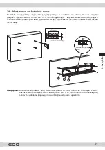 Предварительный просмотр 61 страницы ECG LD 326501 Instruction Manual