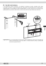 Предварительный просмотр 71 страницы ECG LD 326501 Instruction Manual