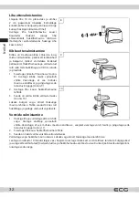 Предварительный просмотр 32 страницы ECG MG 2510 Power Instruction Manual