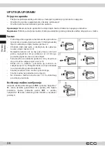 Предварительный просмотр 38 страницы ECG MG 2510 Power Instruction Manual