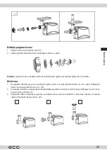 Предварительный просмотр 47 страницы ECG MG 2510 Power Instruction Manual