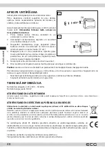 Предварительный просмотр 48 страницы ECG MG 2510 Power Instruction Manual