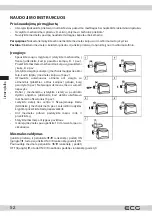 Предварительный просмотр 52 страницы ECG MG 2510 Power Instruction Manual