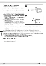 Предварительный просмотр 78 страницы ECG MG 2510 Power Instruction Manual