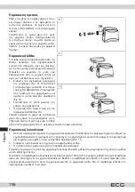 Предварительный просмотр 106 страницы ECG MG 2510 Power Instruction Manual