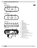 Предварительный просмотр 3 страницы ECG MH 008 Instruction Manual