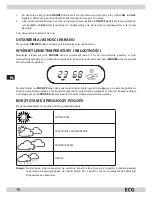 Preview for 16 page of ECG MH 008 Instruction Manual