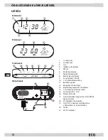 Предварительный просмотр 18 страницы ECG MH 008 Instruction Manual