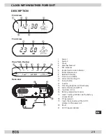 Предварительный просмотр 29 страницы ECG MH 008 Instruction Manual