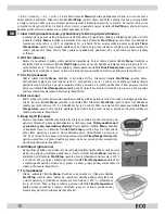 Предварительный просмотр 10 страницы ECG MH 178 vario Instruction Manual