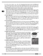 Предварительный просмотр 14 страницы ECG MH 178 vario Instruction Manual