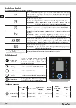 Предварительный просмотр 26 страницы ECG MHT 1660 Pressione Instruction Manual