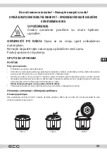 Предварительный просмотр 99 страницы ECG MHT 1660 Pressione Instruction Manual