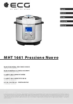 Preview for 1 page of ECG MHT 1661 Pressione Nuovo Instruction Manual