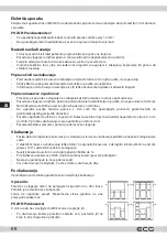 Preview for 68 page of ECG MHZ 270 SD Instruction Manual