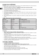 Preview for 10 page of ECG Mix&Go SM 366 Manual