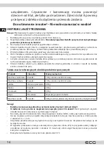 Preview for 14 page of ECG Mix&Go SM 366 Manual