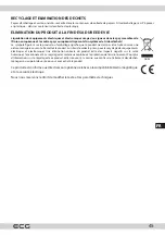 Предварительный просмотр 45 страницы ECG Mix&Go SM 5030 Instruction Manual