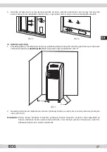 Предварительный просмотр 21 страницы ECG MK 092 Instruction Manual