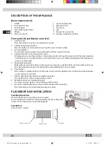 Предварительный просмотр 20 страницы ECG MK 103 Instruction Manual