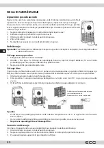 Предварительный просмотр 60 страницы ECG MK 104 Instruction Manual