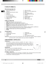 Preview for 12 page of ECG MK 123 Instruction Manual