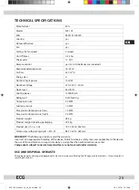 Preview for 25 page of ECG MK 123 Instruction Manual