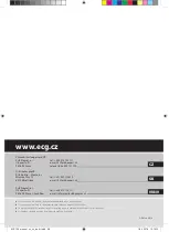 Preview for 36 page of ECG MK 123 Instruction Manual