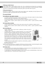 Preview for 8 page of ECG MK 124 Instruction Manual