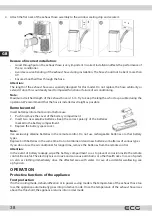 Preview for 38 page of ECG MK 124 Instruction Manual