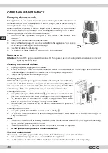 Preview for 40 page of ECG MK 124 Instruction Manual