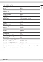 Preview for 13 page of ECG MK 94 Instruction Manual