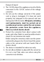 Предварительный просмотр 32 страницы ECG MP 2500 Instruction Manual