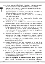 Preview for 16 page of ECG Mr. Fan Instruction Manual