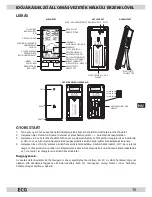 Предварительный просмотр 15 страницы ECG MS 001 W Operating Manual