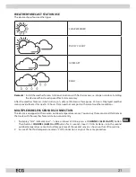 Предварительный просмотр 21 страницы ECG MS 001 W Operating Manual