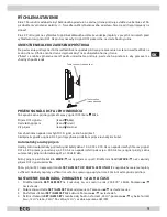 Preview for 9 page of ECG MS 002 B Operating Manual