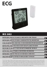 Preview for 1 page of ECG MS 002 Instruction Manual