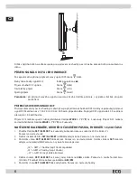 Предварительный просмотр 6 страницы ECG MS 004 L Operating Manual