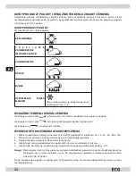 Предварительный просмотр 24 страницы ECG MS 004 L Operating Manual