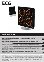 Preview for 1 page of ECG MS 005 O Operating Manual