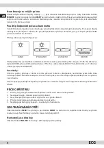 Preview for 6 page of ECG MS 005 O Operating Manual