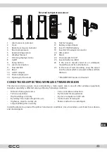 Предварительный просмотр 43 страницы ECG MS 007 Instruction Manual