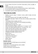 Preview for 10 page of ECG MS 100 White Instruction Manual