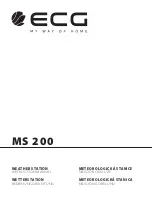 ECG MS 200 Instruction Manual preview