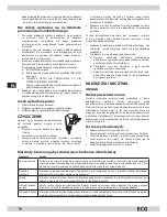 Предварительный просмотр 18 страницы ECG MTD 170 B Operating Manual